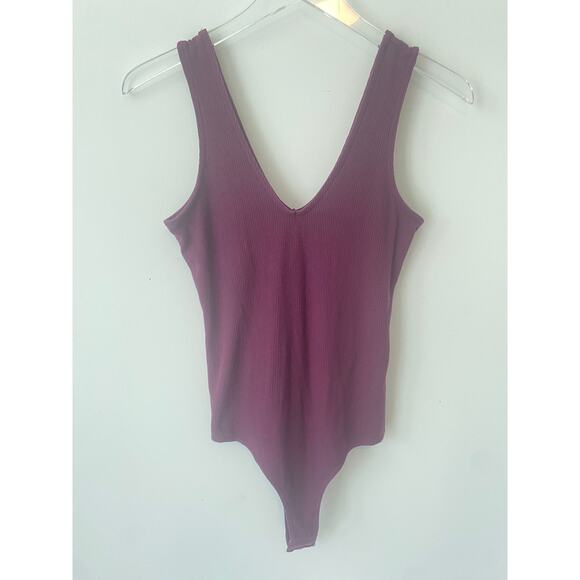 G by Guess Tops - G BY GUESS PURPLE BODYSUIT SIZE SMALL